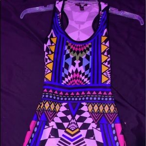 material girl dress with opening in back